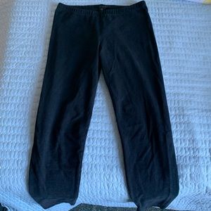 Black Ann Taylor 7/8 length leggings